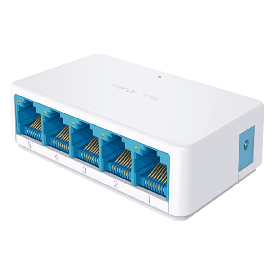 Концентратор сети локальных сетей порта гигабита дома переключателя порта MERCURY/MERCURY SG105C 5 полный