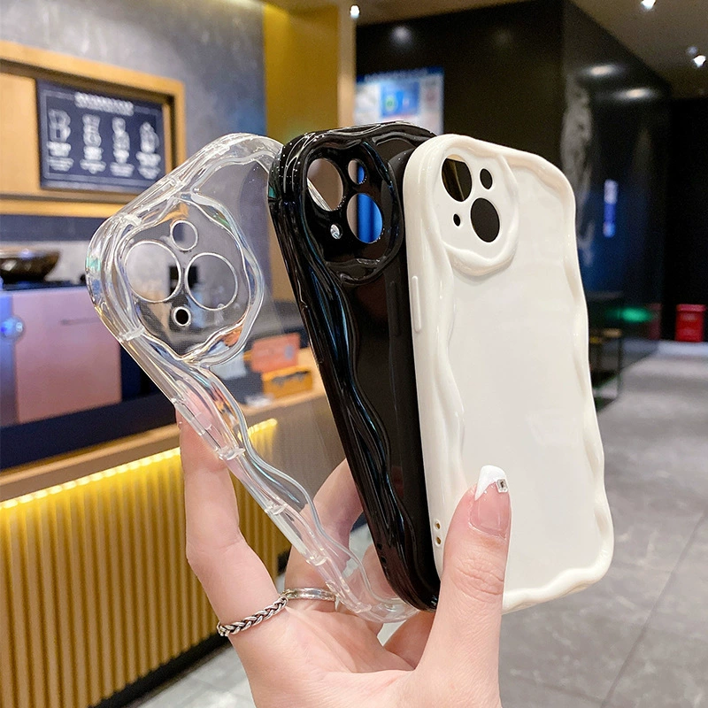 Чехол для iPhone 16, объемный кремовый чехол, совместим с Apple