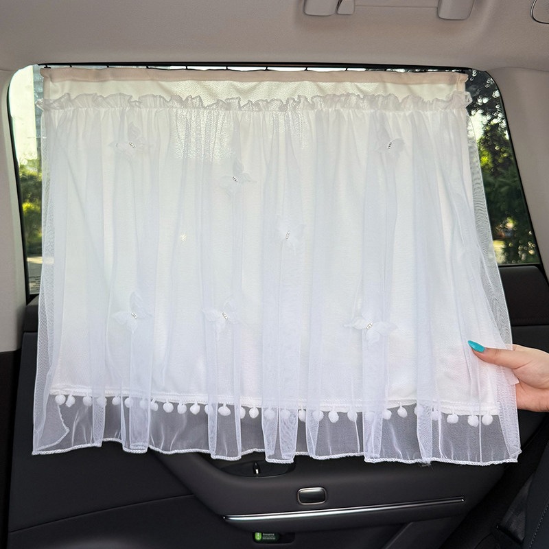 Car Curtains for Sun Protection and Shading, In-Car Track-Style Curtains 2026, Car-Mounted Baby Sleeping Insulation Privacy Curtains