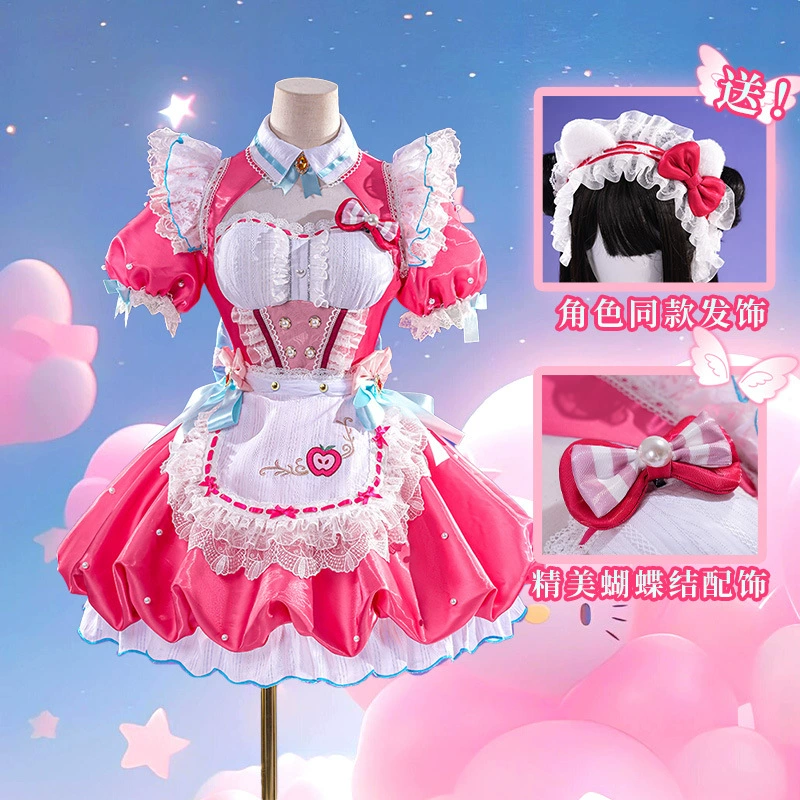 绫魂 Eternal Calamity Walnut костюм для героини, связанный с Санрио Hello Kitty, дву-мерная косплей одежда