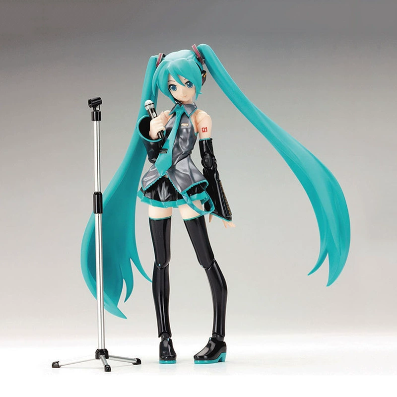 Фигурка Figma 014 Hatsune Miku, 14,5 см, подвижные шарниры, ПВХ, подставка