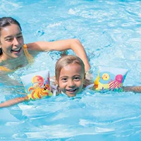 Оригинальные оригинальные товары INTEX Fun Fish Детское кольцо на руку плавающее кольцо водяной рукав 58652 Двойная подушка безопасности