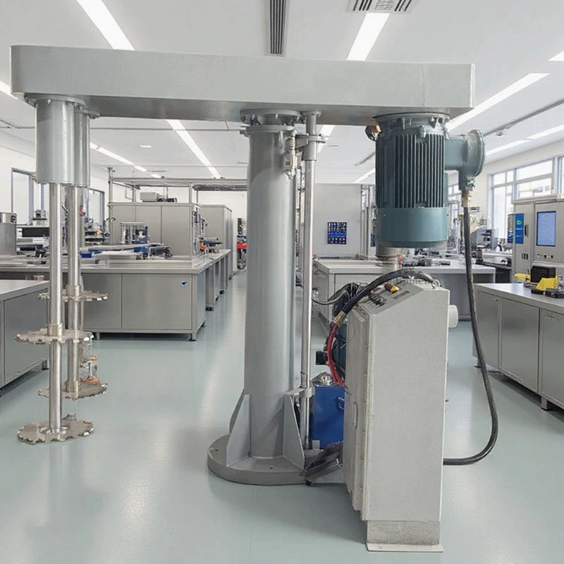 Спот поставка гидравлический инвертор диспергатор для краски для краски смеситель высокоскоростной гидравлический диспергатор с цилиндром