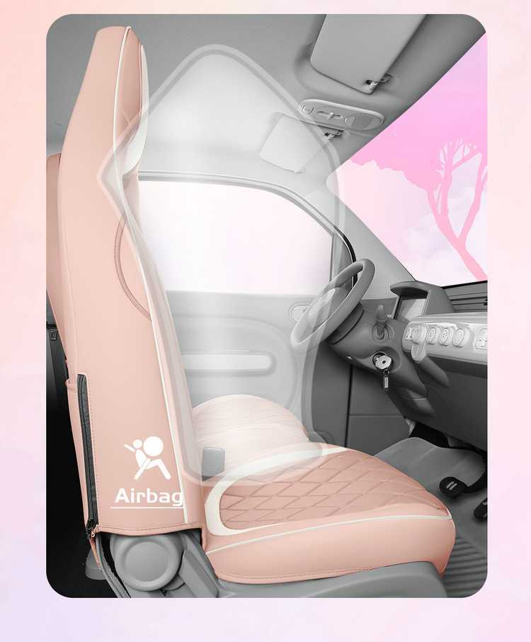 2026 model car seat covers for the Bestune Pony, featuring designs of energetic ponies, lively ponies, and cute ponies, suitable for all seasons