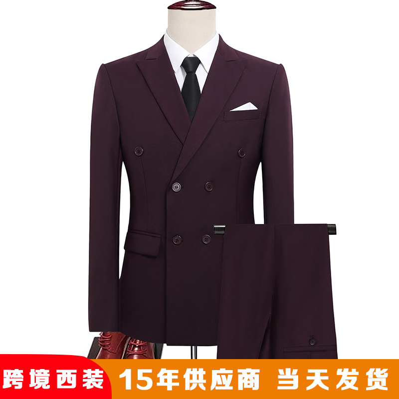 Dark red top + pants