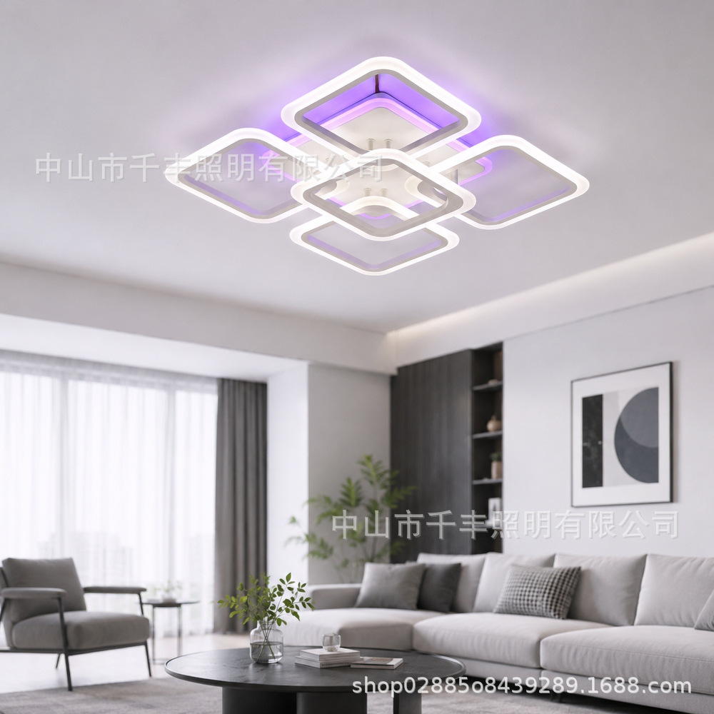 Transfronterizos directos modernos LED iluminación de techo de la atmósfera personalizada sala de estar principal dormitorio comedor decoración de estudio lámparas de casa
