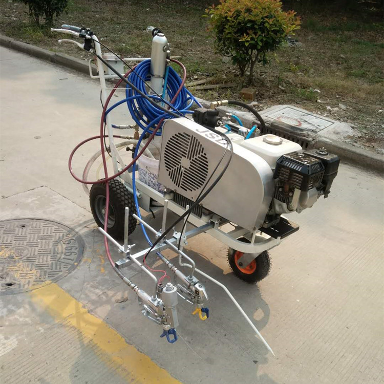 ZS200型柱塞泵划线机单枪双枪 GX200液压马路冷喷划线机 厂家直销