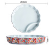 Spot wholesale, a Japanese -style Guywanli style ceramic tableware, Japanese Ukiyo -World Pattern Sushi Plate