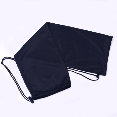 Badminton Racket Fleece Bag with Printed Thick Fleece Cover, Lanyard Contracting Protection Bag, 2-Pack