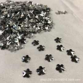 服装烫片材料箱包烫钻鞋帽烫图八角片亮片珠片无孔铝服装烫片厂家