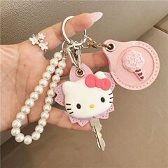 超きれいなキーホルダー電気自動車キー保護カバー家庭用入戸ドアキーアニメかわいいカードカバーミニ