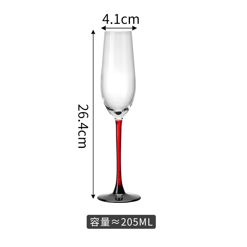 Vaso de champagne francés Vaso de champagne espumoso Vaso de champagne creativo Vaso de vidrio Vaso de vidrio Vaso de vidrio Vaso de vidrio