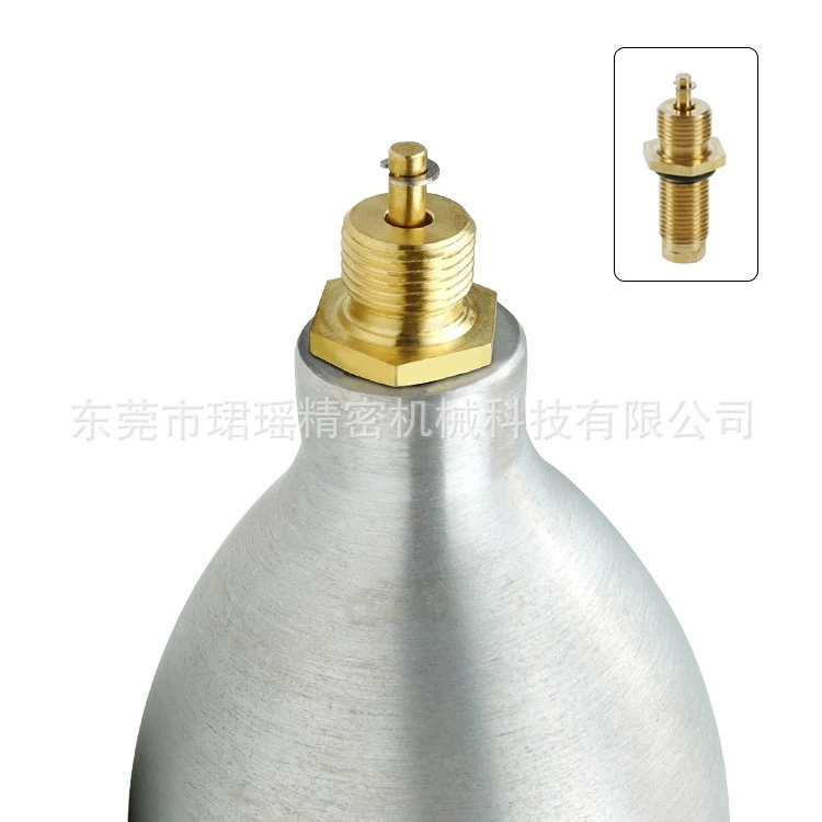 N2O клапан газового баллона впускное отверстие латунного соединения M11 * 1 в M10 * 1