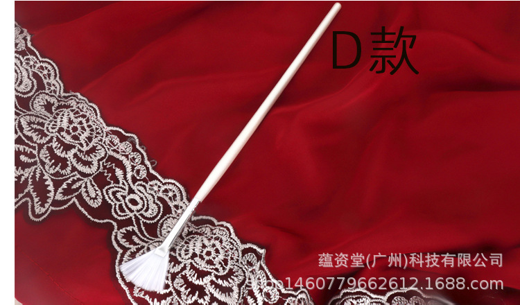 El ácido tárico rejuvenecimiento de la piel esencia máscara líquida cepillo aplicar líquido spa pelo suave en forma de abanico