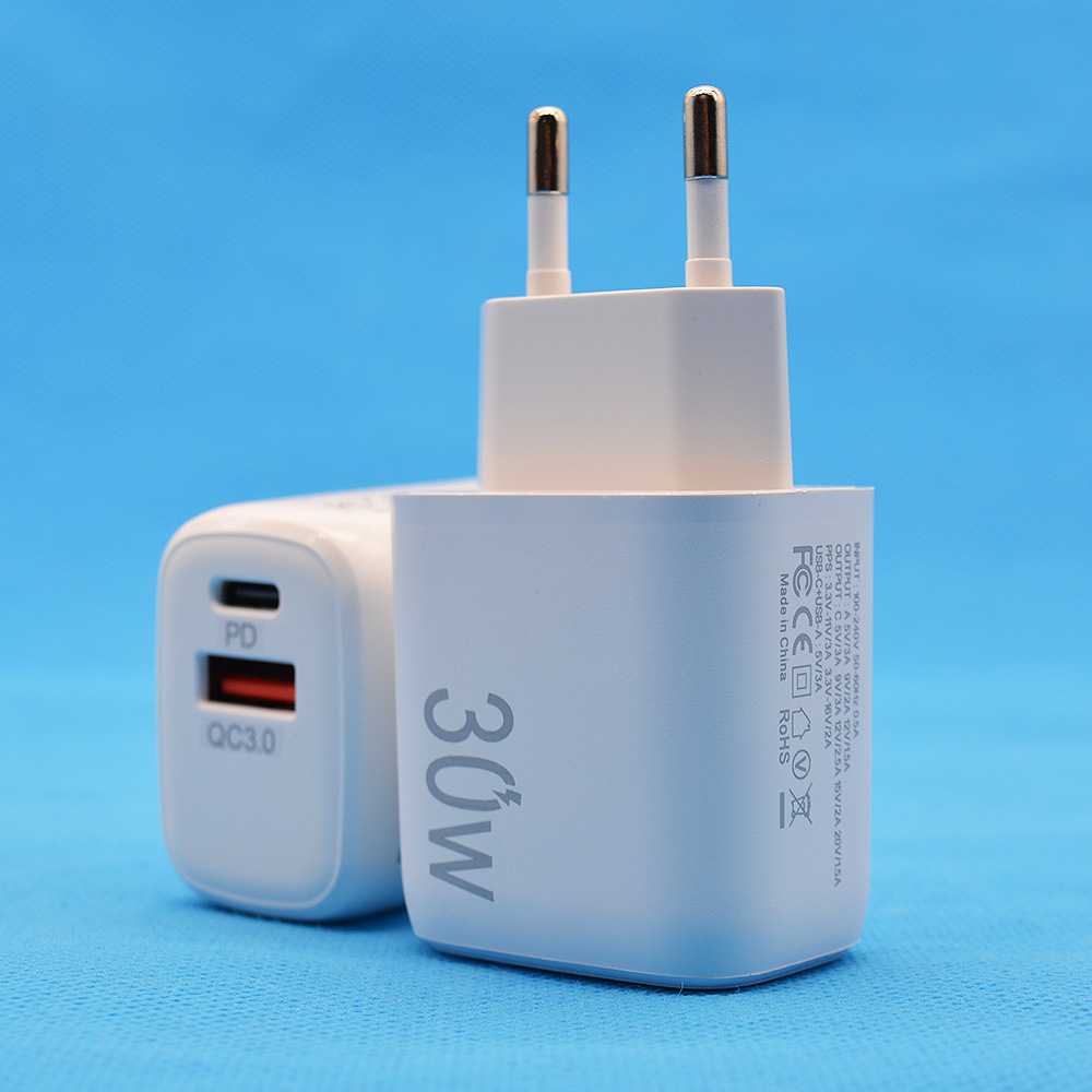 30W 통통한 A+C--흰색 유럽 표준