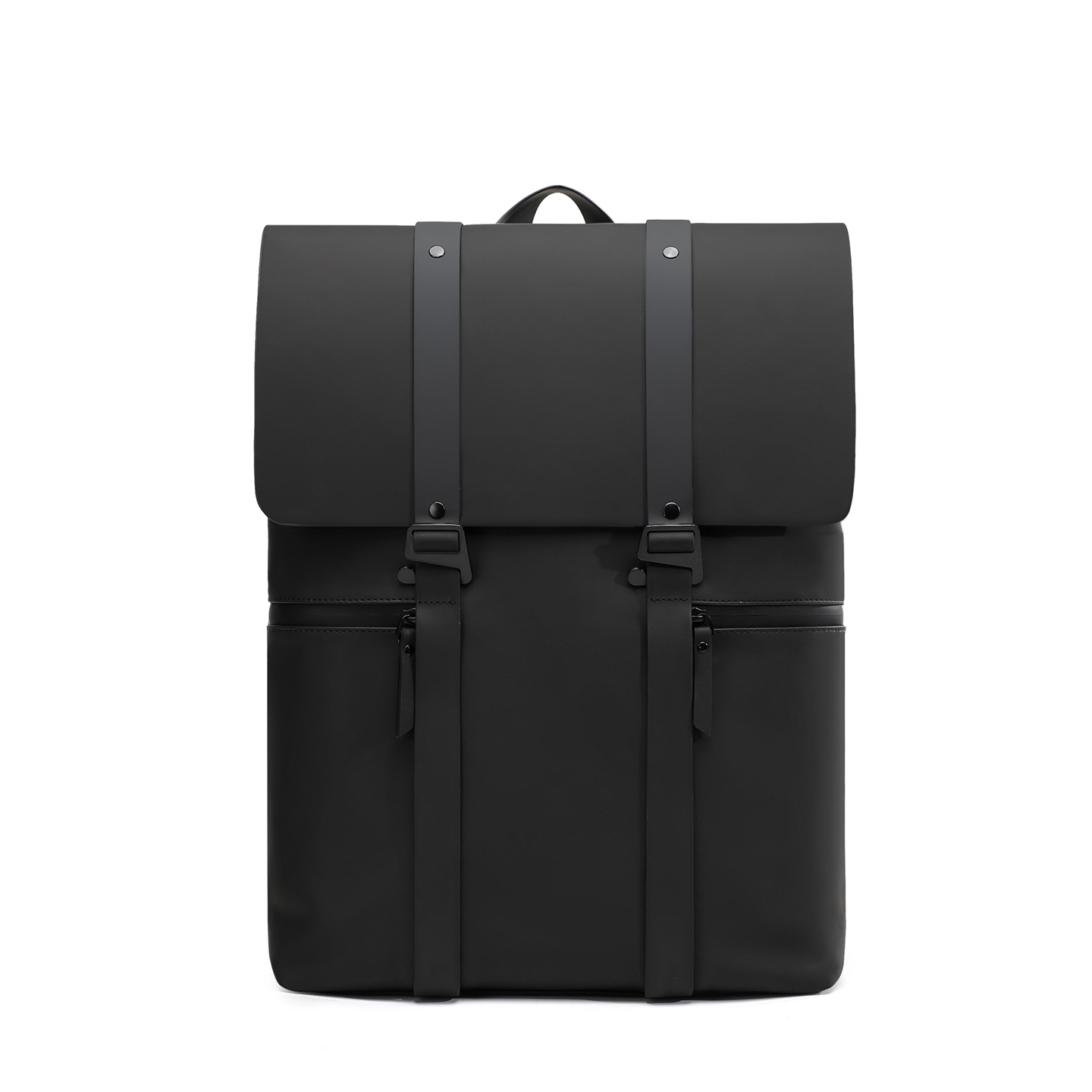 Premium Business Laptop Backpack For Men And Women, 16-Inch Leather Commuter Bag, Professional Work And School Backpack - Thumbnail 6