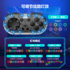 Linyuvo連動switch proワイヤレスハンドル調節可能ライトpc/アンドロイドiosミニbluetoothハンドル