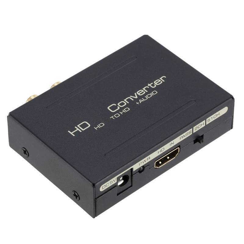 HDTV аудиосплиттер HDTV TO HDTV+AUDIO+SPDIF+R/L аудиосигнал конвертер