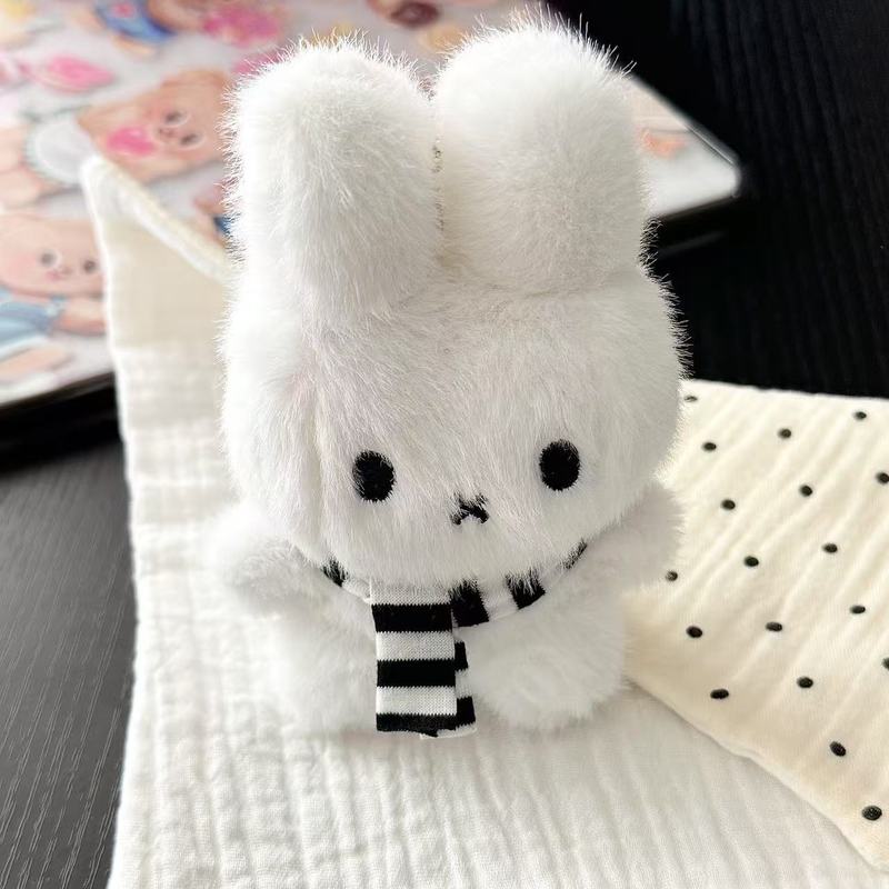 Mify限定ミッフィーうさぎストラップかわいいウサギのバッグストラップぬいぐるみ漫画カップル诞生日プレゼント|undefined
