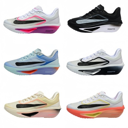 Pure Original Zoom Fly Marathon Running Shoes for Men Moonshot 6 Sports Shoes Non-slip Wear-resistant Breathable Shock Absorbing Running Shoes for Women
