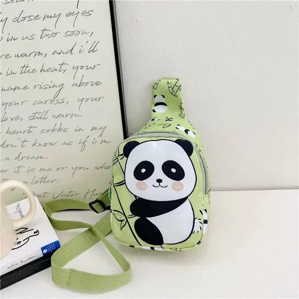 2026 New Cartoon Chest Bag for Girls, Lightweight and Cute Chest Bag for Boys and Girls, Versatile Large-Capacity Crossbody Bag