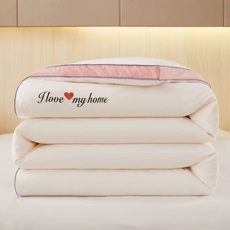 Новый прямой эфир with hot three-dimensional soybean fiber is thickened and warm with new styles. Spring and autumn quilts are quilts in student dormitory