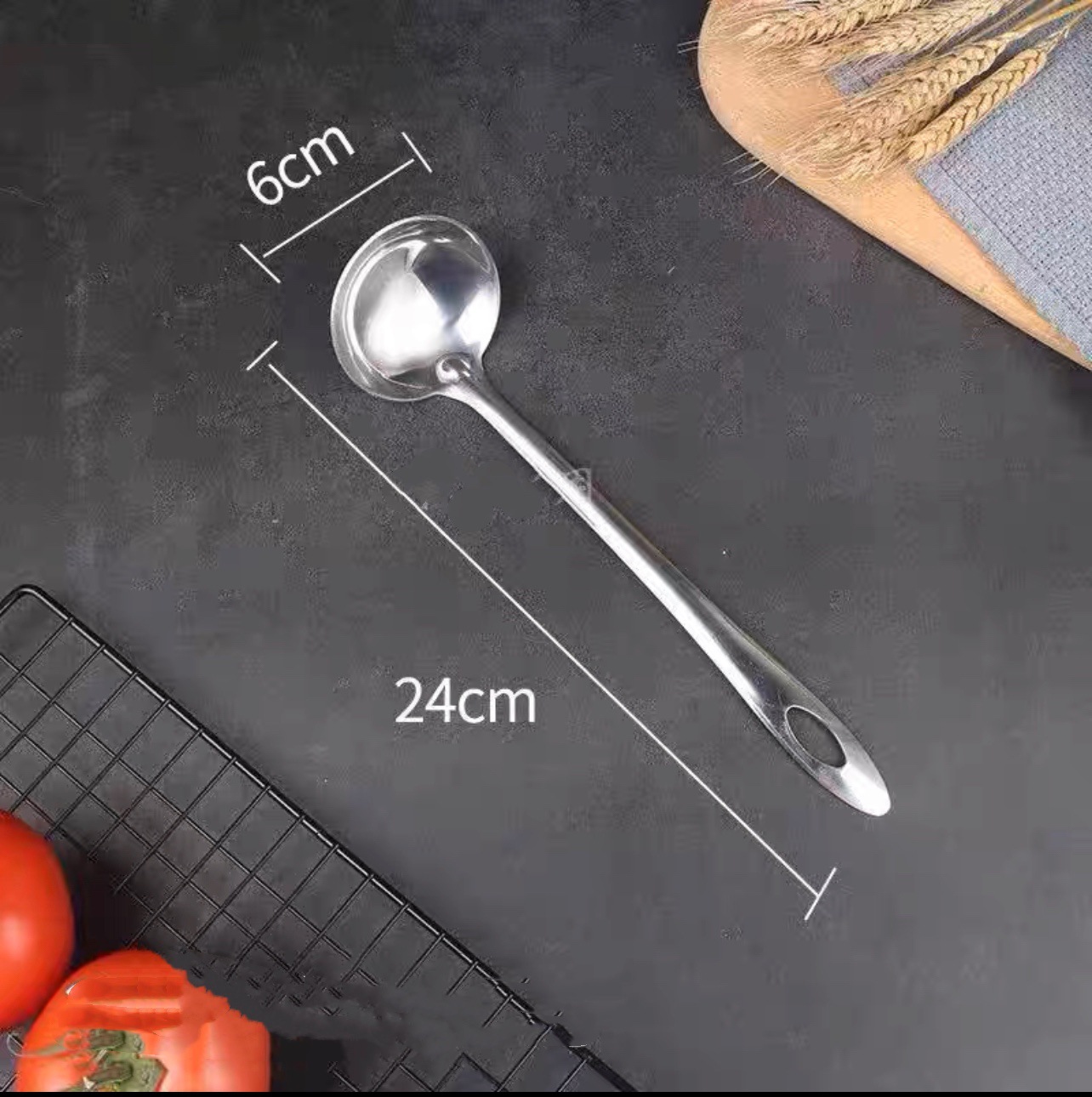 Acero inoxidable con gancho cucharada comercial cucharada de gramos cucharada de té cucharada