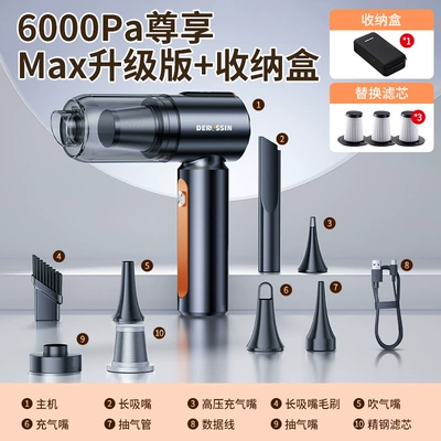 Cleaner Multifunctional Brushless Blowing and: Tozsoranlar - 6000pa-exclusive-max-version-free-3-filters-storage-box
