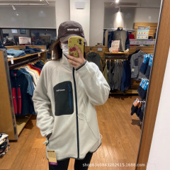 原厂高品质Montb@美山户外运动保暖摇粒绒立领拉链夹克男女款外套