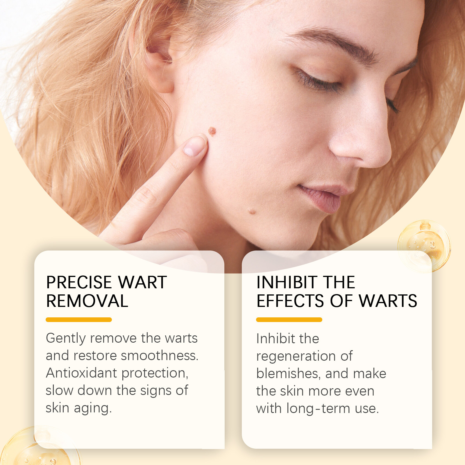 HouKea Bee Venom Cleanser, suave limpieza facial, cuerpo y piel, crema de limpieza suave para la piel. image 3