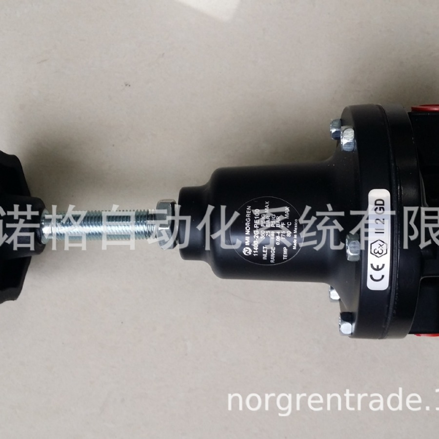 11400-2G/PE100 NORGREN 诺冠原装正品减压阀11400-2G-PE100