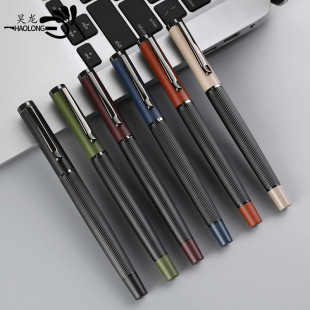 New Fashion in stock Morandi Color Business Gift Pen Enterprise Annual Meeting Gift Box Ink Pen