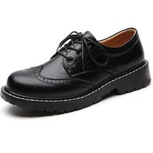 K 53885 Round Toe Lace Up Low Heel Shoes Ӣ�׷�Ь �羳