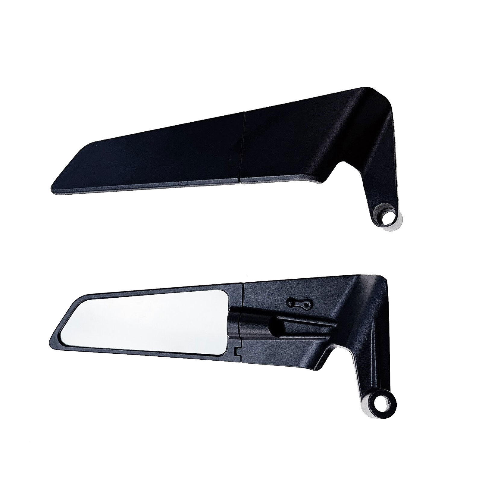 Suitable for Fixed-Wing Modified Rearview Mirror Holder Motorcycle Folding Reflector Aluminum Alloy Reversing Universal Mirror