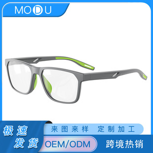Xiamen foreign trade wholesale fashion sports new glasses frame full frame flat mirror