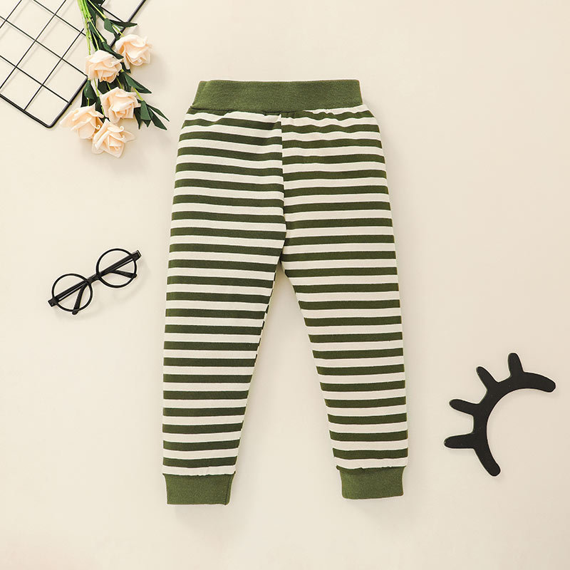 Wholesale Kids Striped T-shirt Two-piece Suit Nihaojewelry display picture 7
