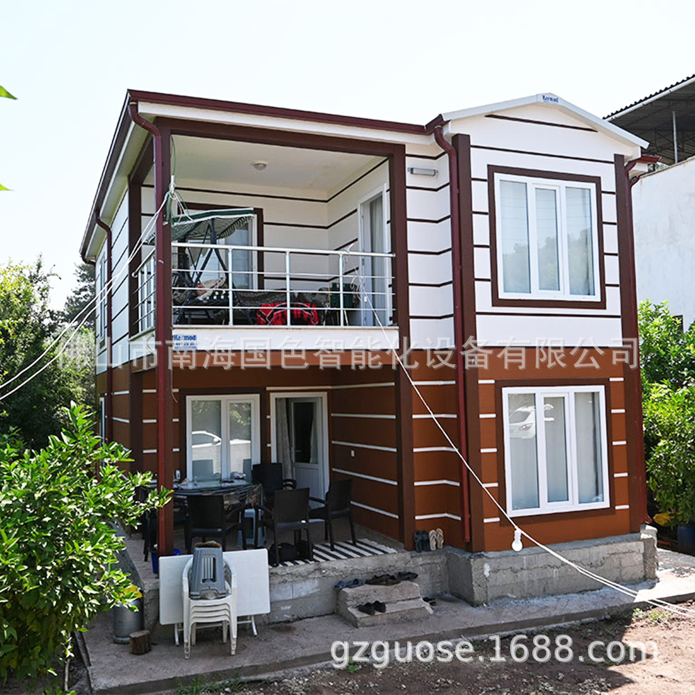 Lugar escénico al aire libre Sunshine Room móvil casa integrada villa de acero ligero B & B oficina temporal patio cabina