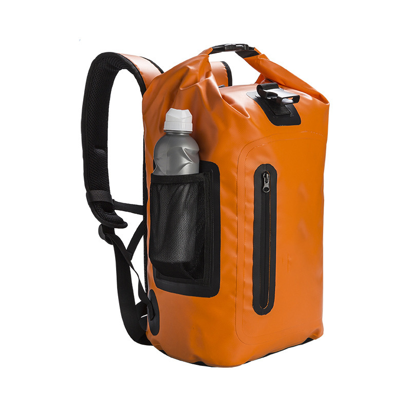 Outdoor waterproof bag, waterproof bag for swimming and rafting, storage backpack for river diving, dry and wet separation diving equipment