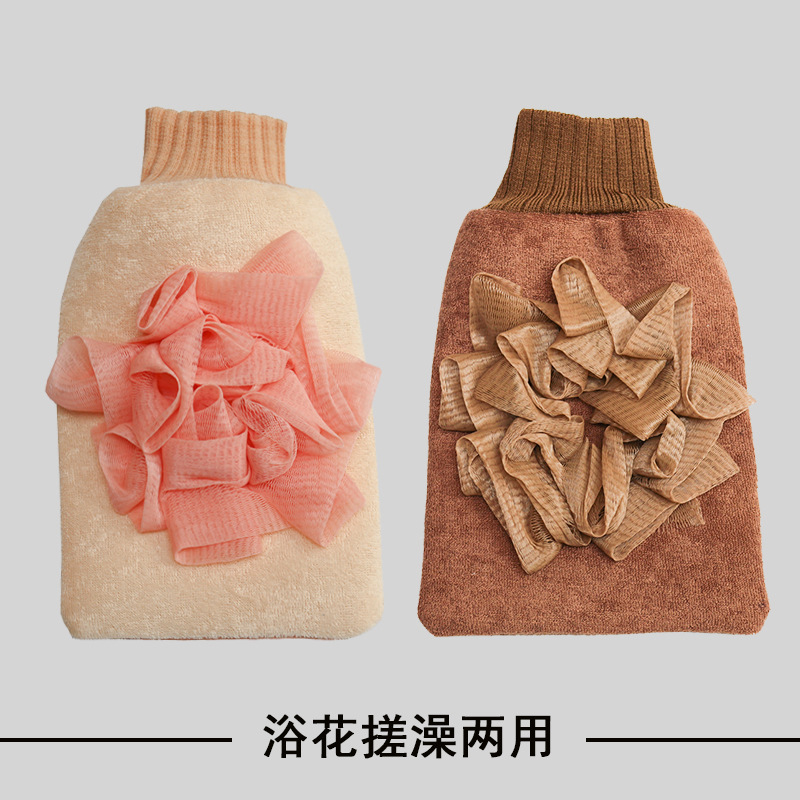 バスタオル、泥こすり手袋、家庭用両面背中こすり、女性用痛くないこすり、韓国男性用|undefined