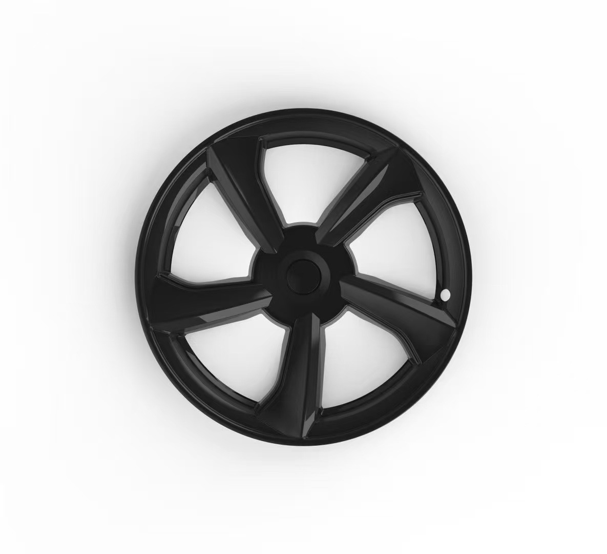 Hub Cap — Tesla Hub cover - new-model-y-19-inch-blade-gloss-black