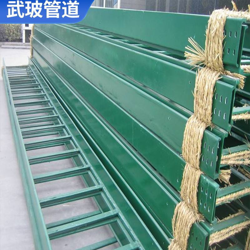 玻璃钢酚醛槽式电缆桥架 100*50 防火阻燃绝缘玻璃钢托盘式桥架