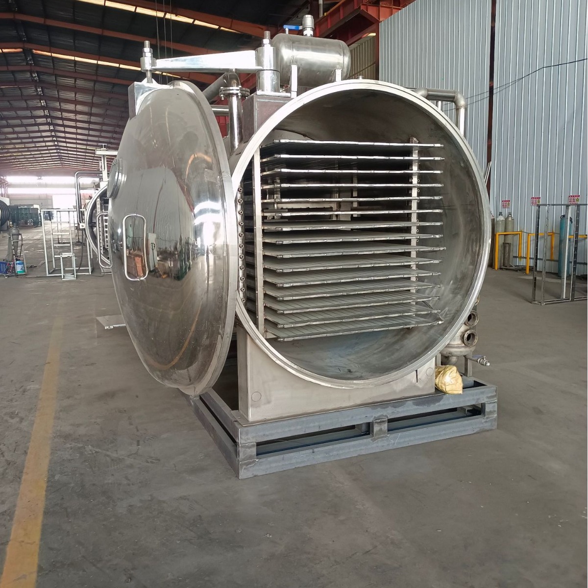 菠萝蜜真空冻干机生产厂家  鲜花冷冻干燥机  中药冻干机