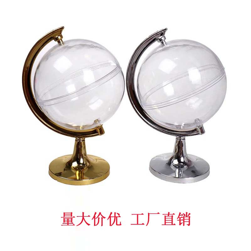 Transfronterizo nuevo creativo PS caja de dulces de plástico regalo de mano hermosa caja de almacenamiento de embalaje de barro de cristal delgado al por mayor