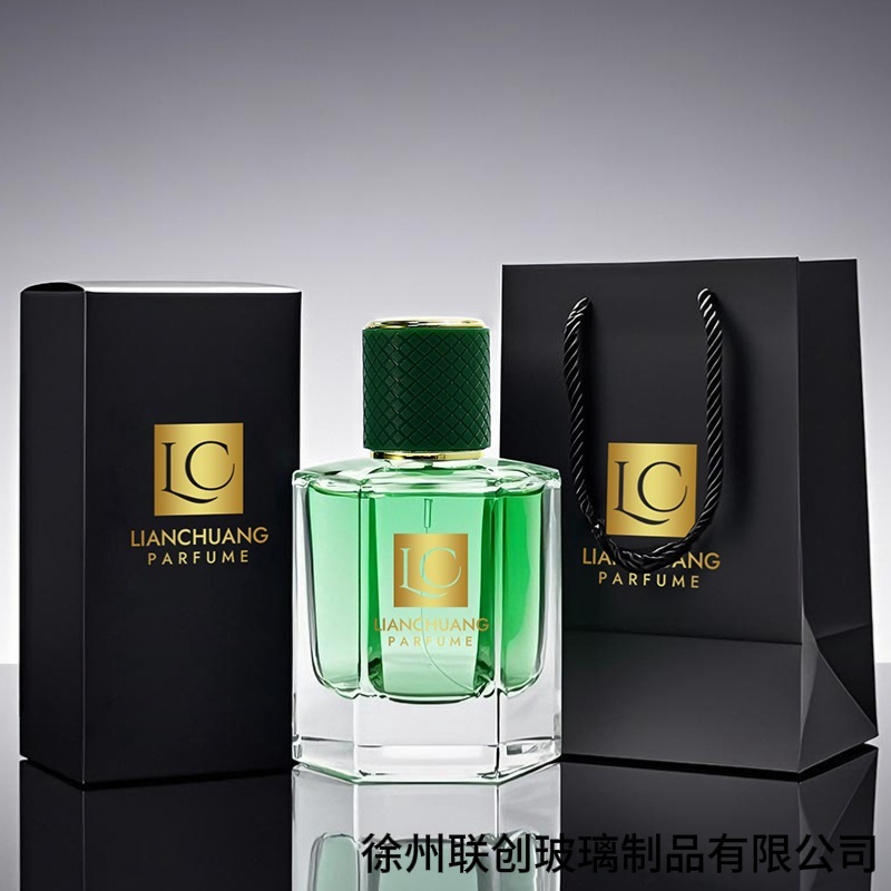 50ml100ml香水空瓶子小玻璃瓶六棱蒙古包迷你空瓶子可log|undefined