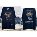 7797CH (DTG Print) Washed Black