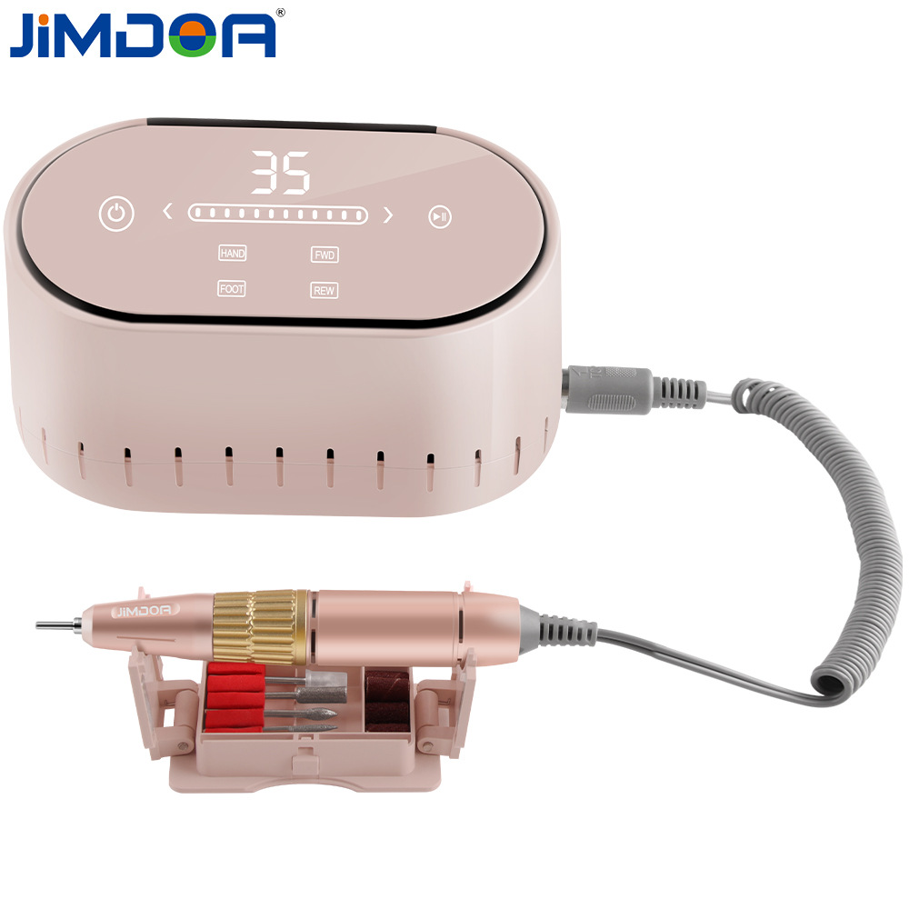 JIMDOA pulidora de uñas eléctrica personalizada transfronteriza 35000 rpm alta velocidad de rotación bajo ruido pulidor de uñas