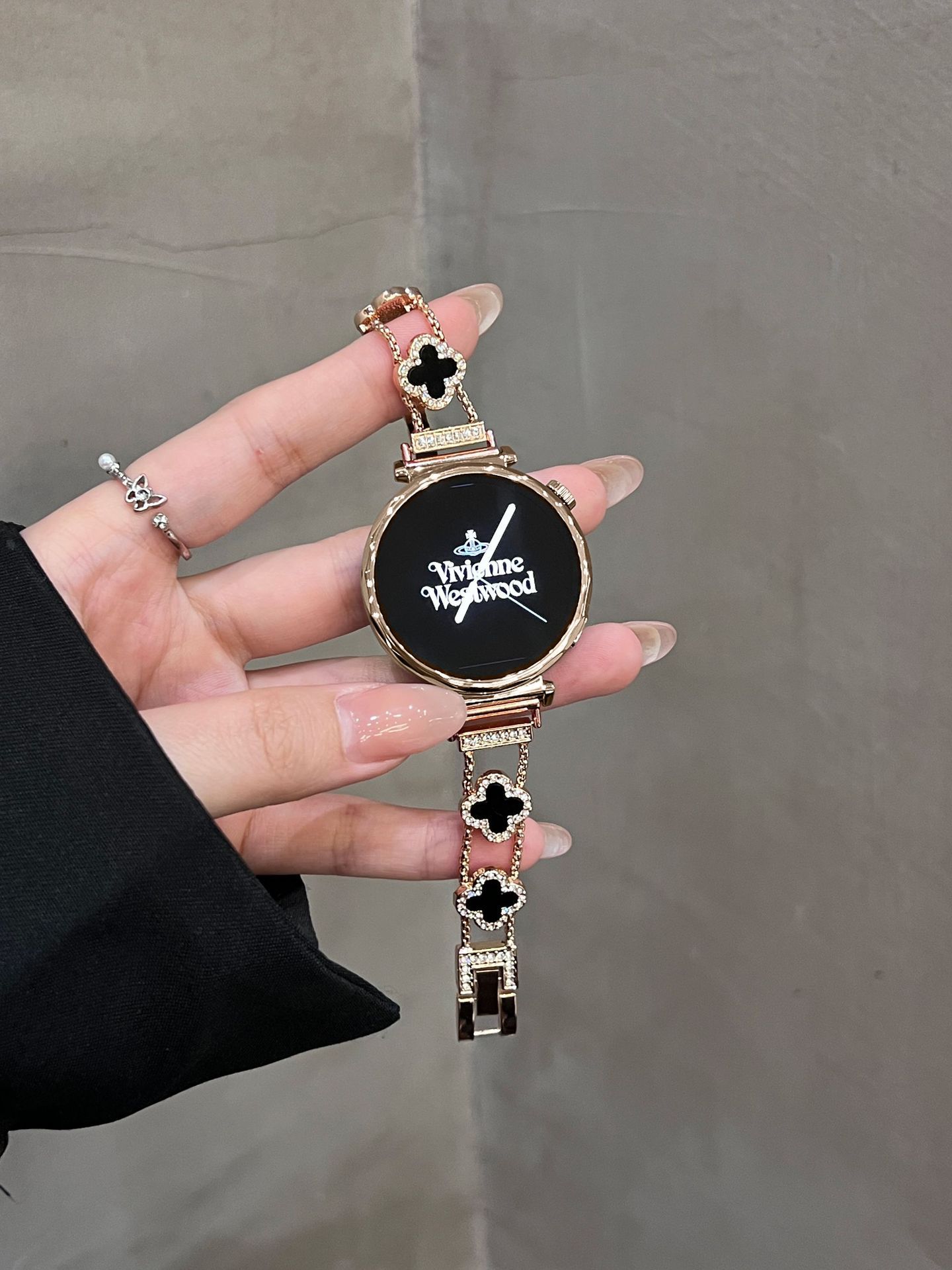 Rose gold [black shell] / 14mm [without converter]