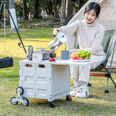 野菜を買う車の小さい車は宅配便のカートを取って軽く携帯して折りたたみます。
