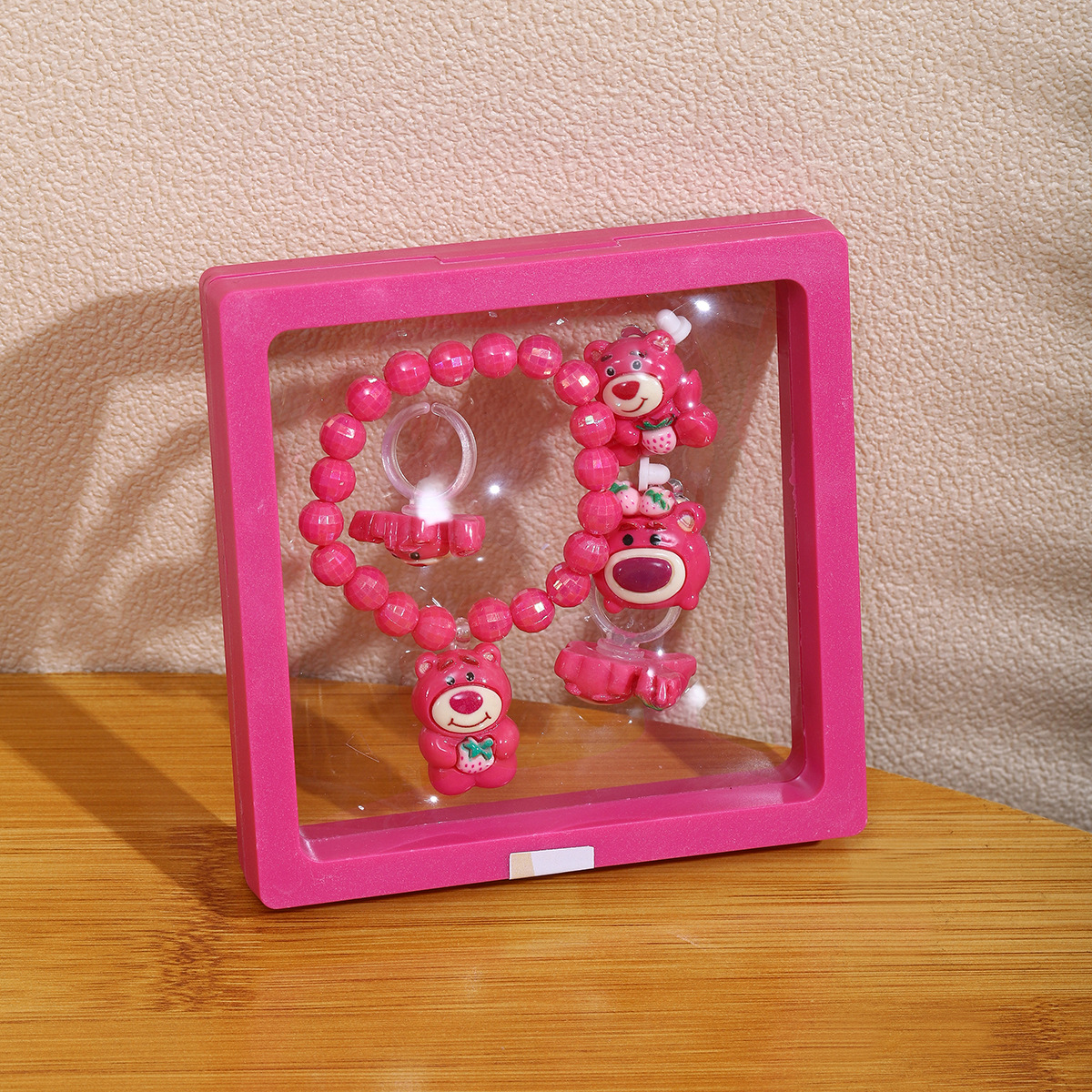 Rose Strawberry Bear en caja