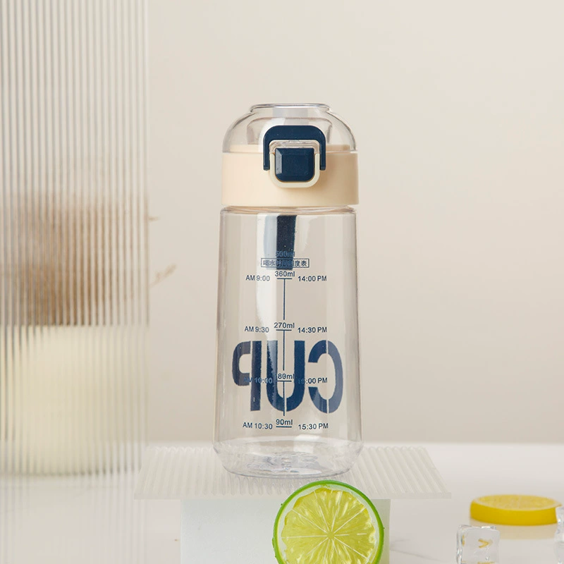 Plastic Water Bottle for Elementary School Students, High-Quality, 500ml & 630ml